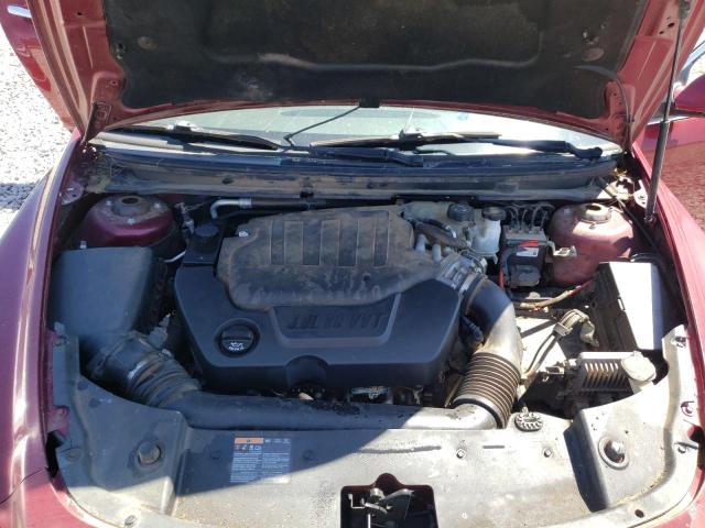 1G1ZE5E75BF125905 - 2011 CHEVROLET MALIBU LTZ მუქწითელი ფოტო 11