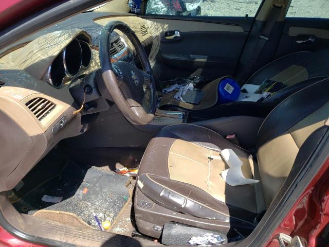 1G1ZE5E75BF125905 - 2011 CHEVROLET MALIBU LTZ მუქწითელი ფოტო 7