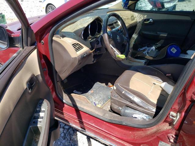 1G1ZE5E75BF125905 - 2011 CHEVROLET MALIBU LTZ მუქწითელი ფოტო 8