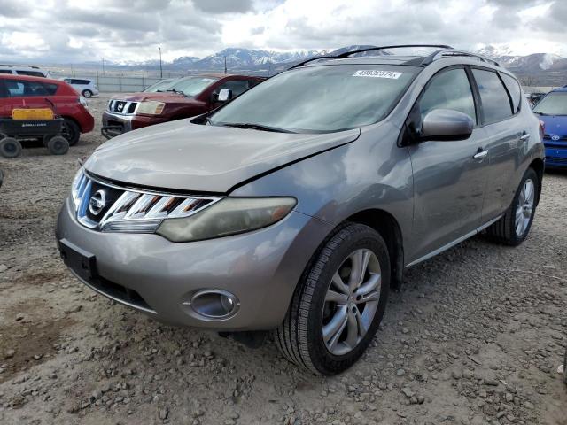 JN8AZ18W09W125880 - 2009 NISSAN MURANO S BROWN photo 1