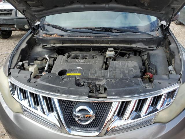 JN8AZ18W09W125880 - 2009 NISSAN MURANO S BROWN photo 11