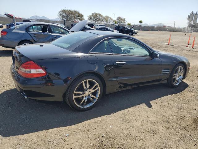 WDBSK71F98F140912 - 2008 MERCEDES-BENZ SL 550 BLACK photo 3