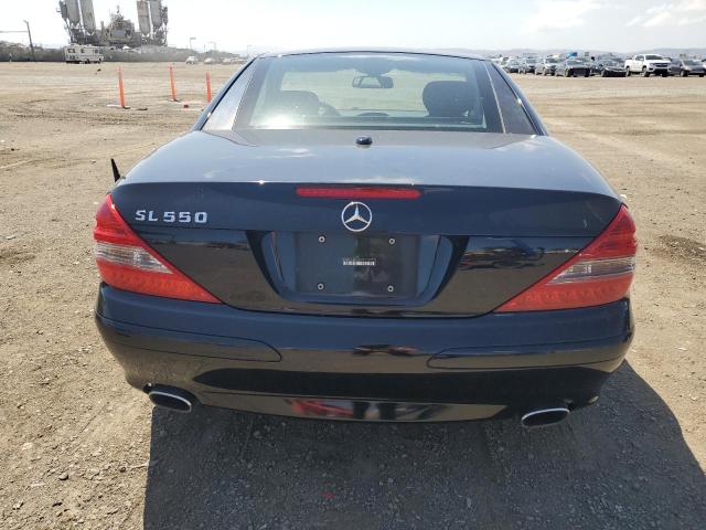 WDBSK71F98F140912 - 2008 MERCEDES-BENZ SL 550 BLACK photo 6