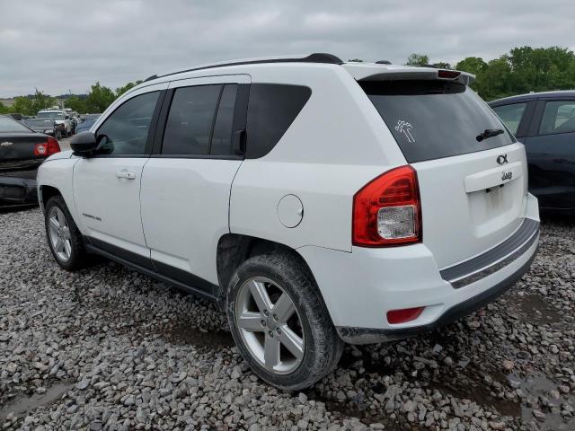 1C4NJCCB1CD605000 - 2012 JEEP COMPASS LIMITED WHITE photo 2