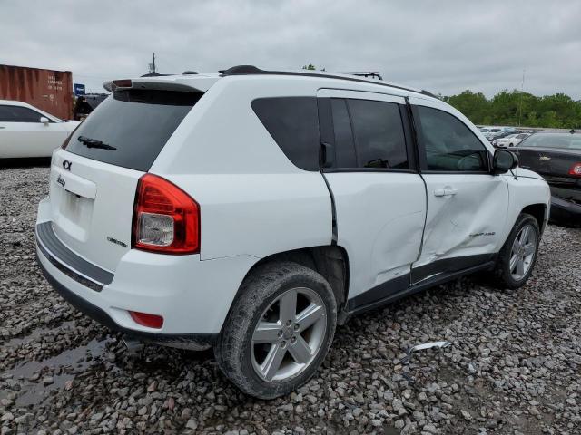 1C4NJCCB1CD605000 - 2012 JEEP COMPASS LIMITED WHITE photo 3