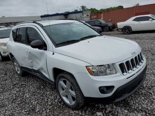 1C4NJCCB1CD605000 - 2012 JEEP COMPASS LIMITED WHITE photo 4