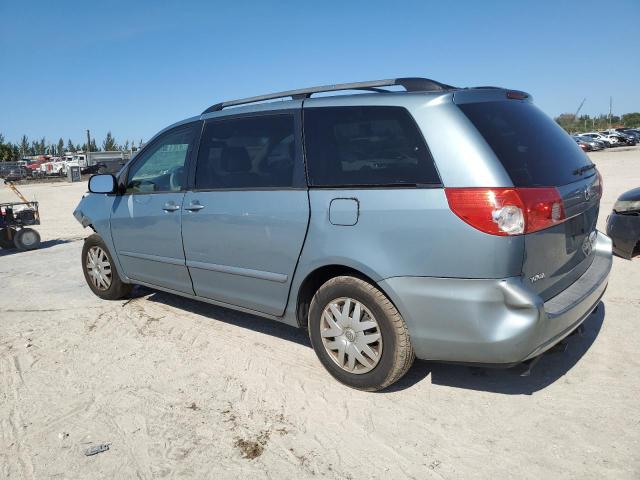 5TDZK23C18S162229 - 2008 TOYOTA SIENNA CE BLUE photo 2