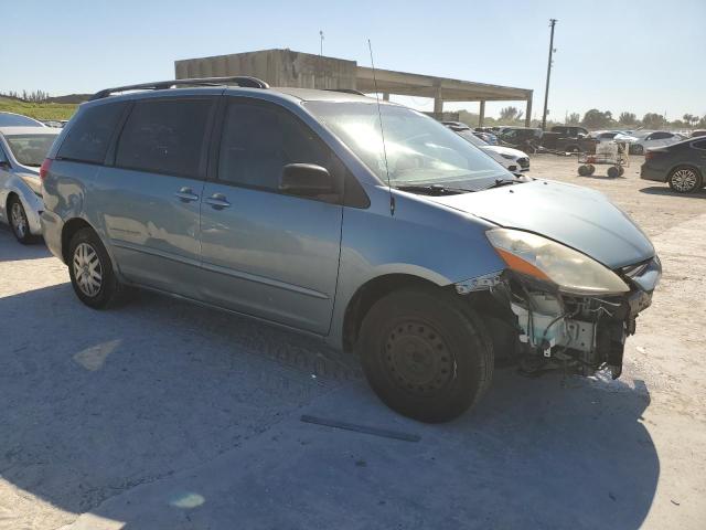 5TDZK23C18S162229 - 2008 TOYOTA SIENNA CE BLUE photo 4