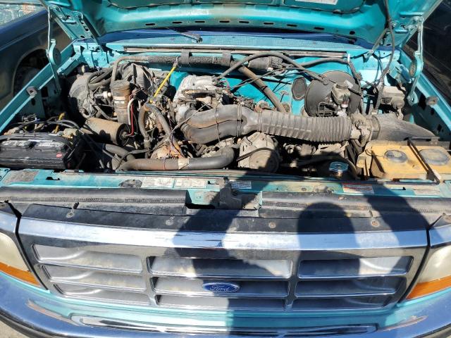 1FTEF15N8RNB24516 - 1994 FORD F150 TURQUOISE photo 11