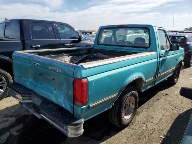 1FTEF15N8RNB24516 - 1994 FORD F150 TURQUOISE photo 3