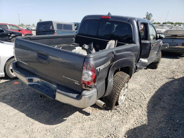 3TMJU4GN9FM177041 - 2015 TOYOTA TACOMA DOUBLE CAB PRERUNNER GRAY photo 3