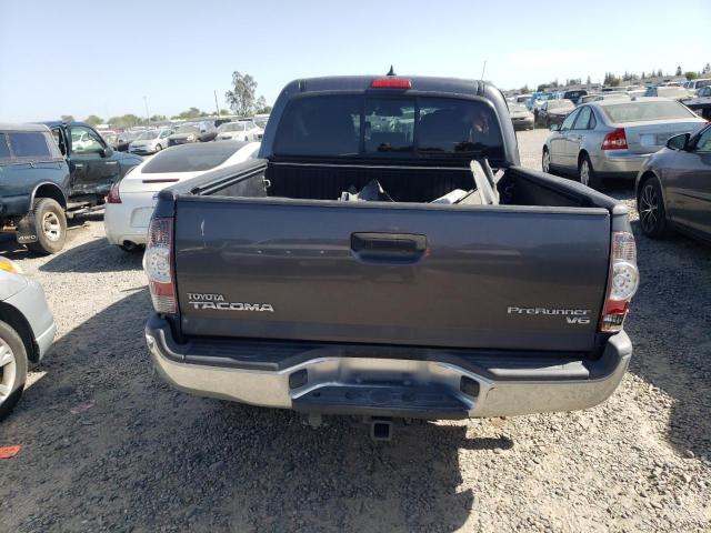 3TMJU4GN9FM177041 - 2015 TOYOTA TACOMA DOUBLE CAB PRERUNNER GRAY photo 6