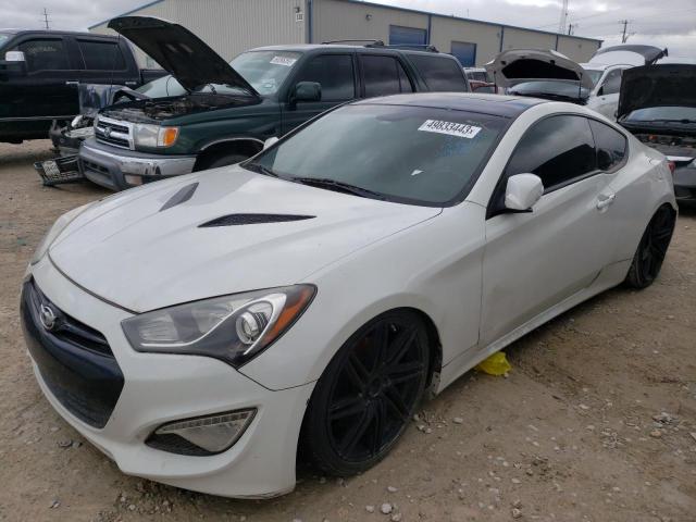 KMHHU6KJ8DU109610 - 2013 HYUNDAI GENESIS CO 3.8L WHITE photo 1