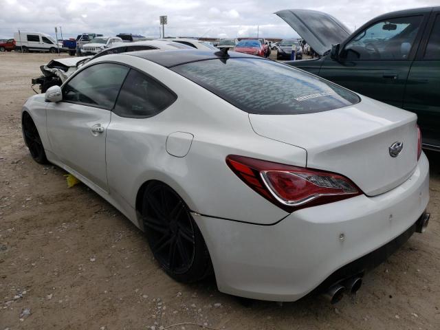 KMHHU6KJ8DU109610 - 2013 HYUNDAI GENESIS CO 3.8L WHITE photo 2