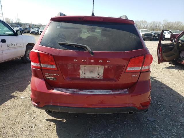 3C4PDDBG3DT579546 - 2013 DODGE JOURNEY SXT RED photo 6