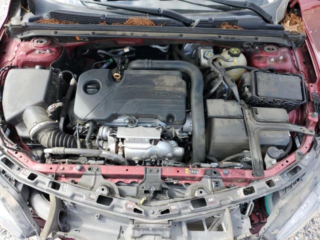 1G1ZG5ST0KF195338 - 2019 CHEVROLET MALIBU RS RED photo 11