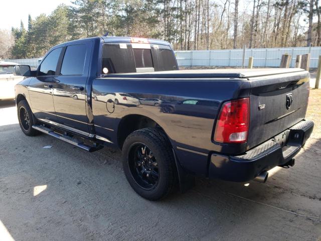 1C6RR7TT0DS663548 - 2013 RAM 1500 SLT BLUE photo 2