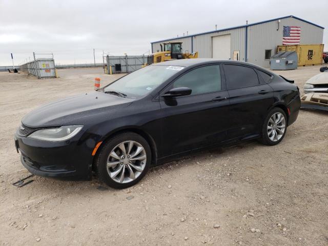 1C3CCCBBXFN717770 - 2015 CHRYSLER 200 S BLACK photo 1