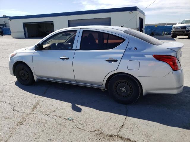 3N1CN7AP2FL812918 - 2015 NISSAN VERSA S GRAY photo 2