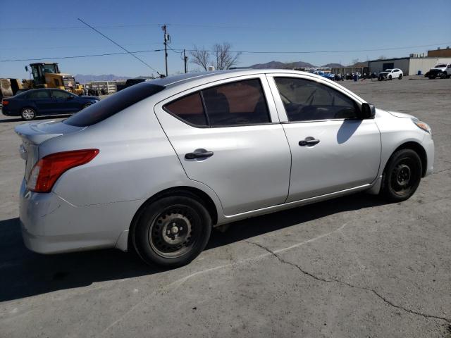 3N1CN7AP2FL812918 - 2015 NISSAN VERSA S GRAY photo 3