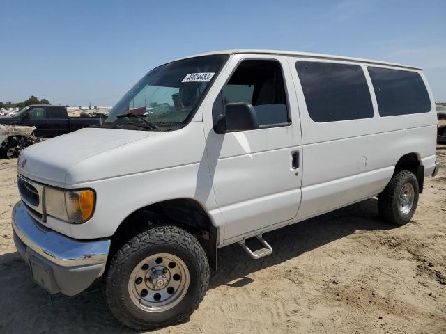 1FMRE11L7YHB33368 - 2000 FORD ECONOLINE E150 WAGON WHITE photo 1