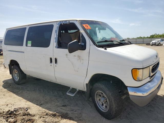 1FMRE11L7YHB33368 - 2000 FORD ECONOLINE E150 WAGON WHITE photo 4