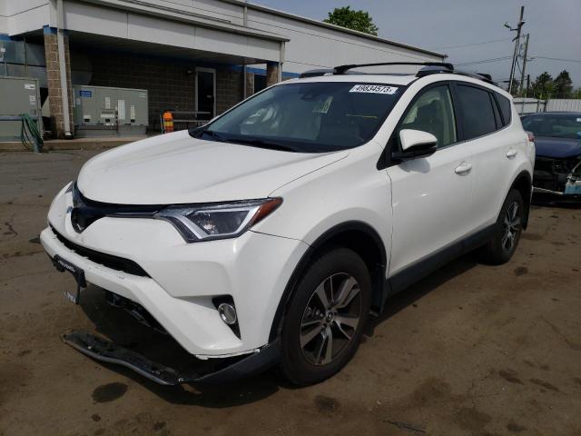 JTMRFREV0JD257233 - 2018 TOYOTA RAV4 ADVENTURE WHITE photo 1