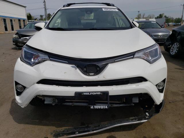 JTMRFREV0JD257233 - 2018 TOYOTA RAV4 ADVENTURE WHITE photo 5