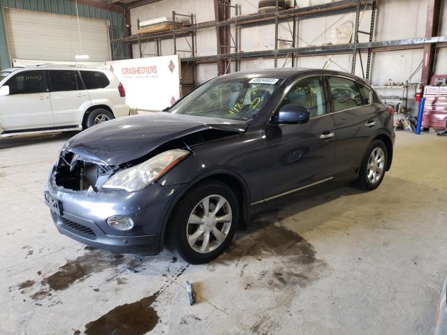 JN1AJ0HRXAM753195 - 2010 INFINITI EX35 BASE ლურჯი ფოტო 1