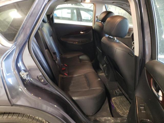 JN1AJ0HRXAM753195 - 2010 INFINITI EX35 BASE ლურჯი ფოტო 10