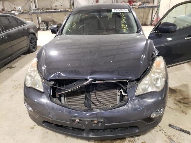 JN1AJ0HRXAM753195 - 2010 INFINITI EX35 BASE ლურჯი ფოტო 11