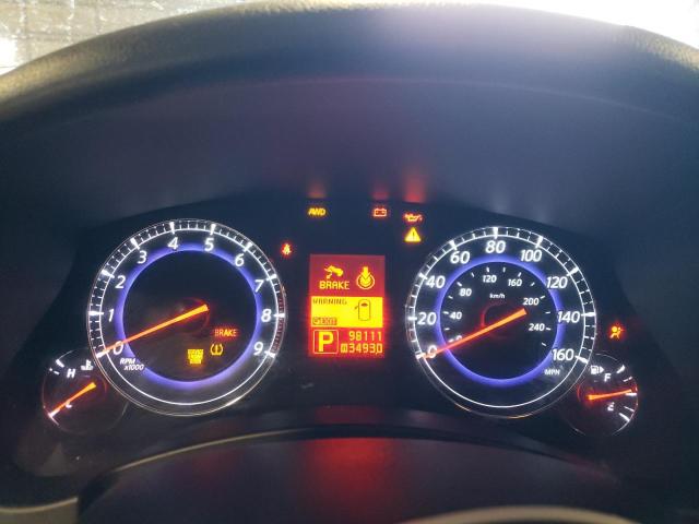 JN1AJ0HRXAM753195 - 2010 INFINITI EX35 BASE ლურჯი ფოტო 9