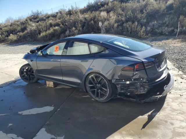 5YJSA1E59PF522444 - 2023 TESLA MODEL S BLUE photo 2