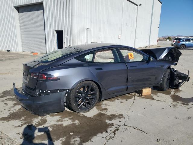 5YJSA1E59PF522444 - 2023 TESLA MODEL S BLUE photo 3