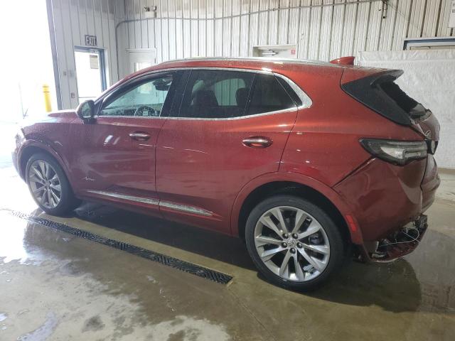 LRBFZSR43PD209994 - 2023 BUICK ENVISION AVENIR BURGUNDY photo 2