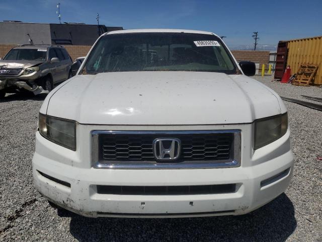 2HJYK16368H511753 - 2008 HONDA RIDGELINE RTX WHITE photo 5