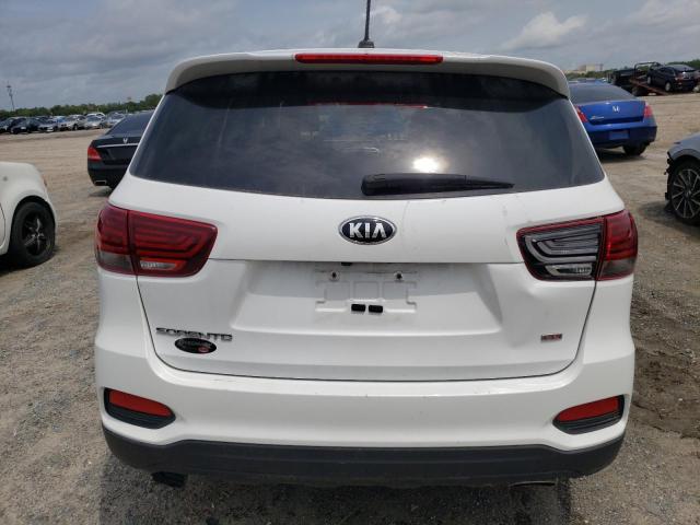 5XYPG4A39KG513402 - 2019 KIA SORENTO L WHITE photo 6