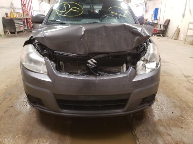 JS2YB5A39C6308780 - 2012 SUZUKI SX4 CHARCOAL photo 9