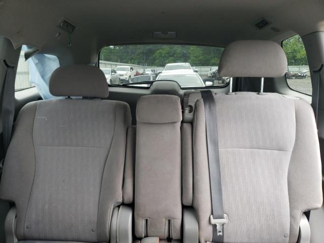 5TDZK3EH9BS024878 - 2011 TOYOTA HIGHLANDER BASE WHITE photo 10