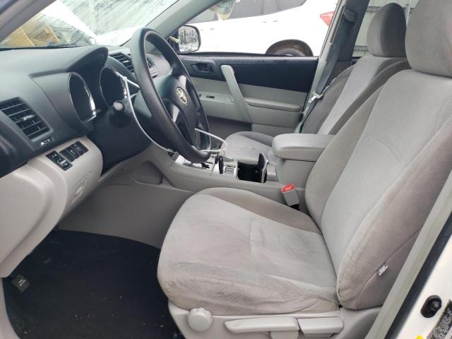 5TDZK3EH9BS024878 - 2011 TOYOTA HIGHLANDER BASE WHITE photo 7