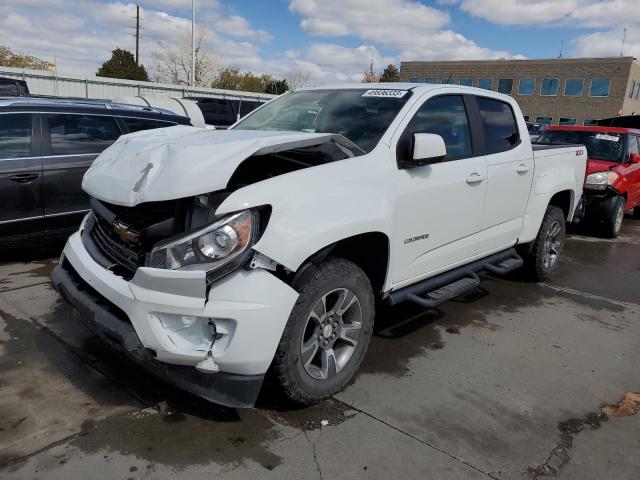 1GCGTCE37F1132136 - 2015 CHEVROLET COLORADO Z71 WHITE photo 1