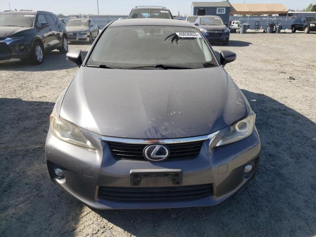 JTHKD5BH1D2128009 - 2013 LEXUS CT 200 GRAY photo 5