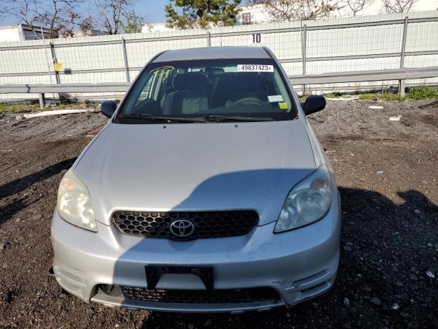 2T1KR32E54C201168 - 2004 TOYOTA MATRIX XR SILVER photo 5