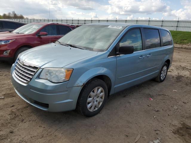 2A8HR44E49R592665 - 2009 CHRYSLER TOWN & COU LX BLUE photo 1