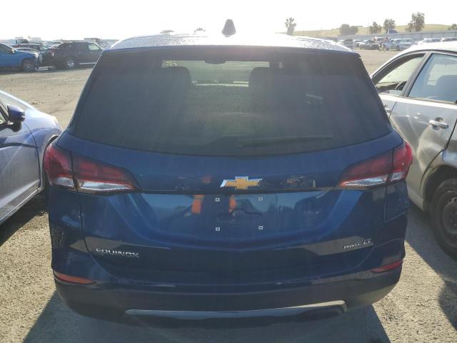 3GNAXUEV8NL222895 - 2022 CHEVROLET EQUINOX LT BLUE photo 6