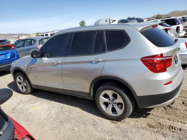 5UXWX5C53BL705675 - 2011 BMW X3 XDRIVE28I SILVER photo 2