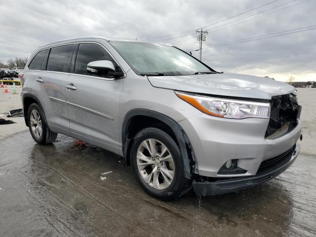 5TDKKRFH9FS068999 - 2015 TOYOTA HIGHLANDER XLE 银色 照片 4