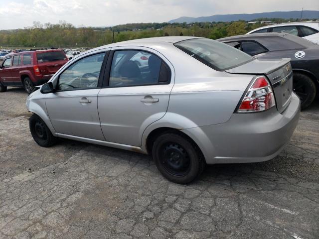 KL1TD56E39B629228 - 2009 CHEVROLET AVEO LS 银色 照片 2
