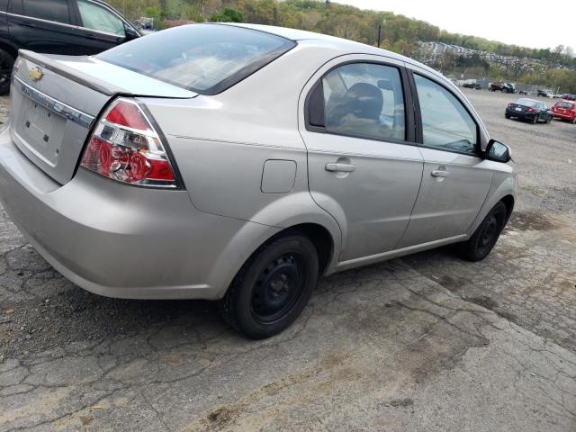 KL1TD56E39B629228 - 2009 CHEVROLET AVEO LS 银色 照片 3