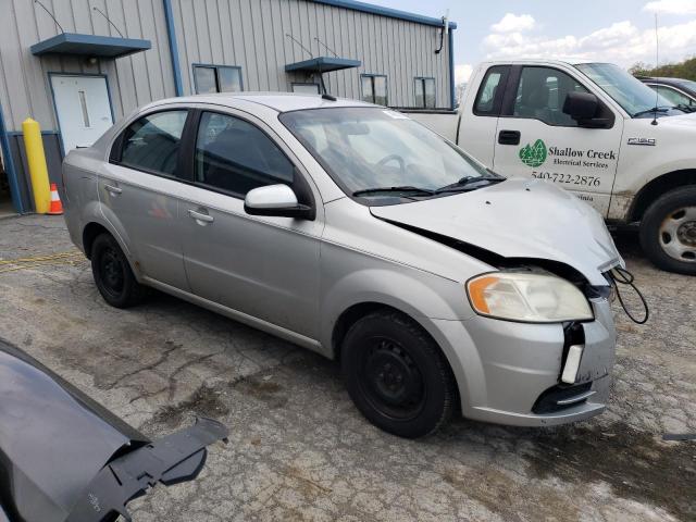 KL1TD56E39B629228 - 2009 CHEVROLET AVEO LS 银色 照片 4